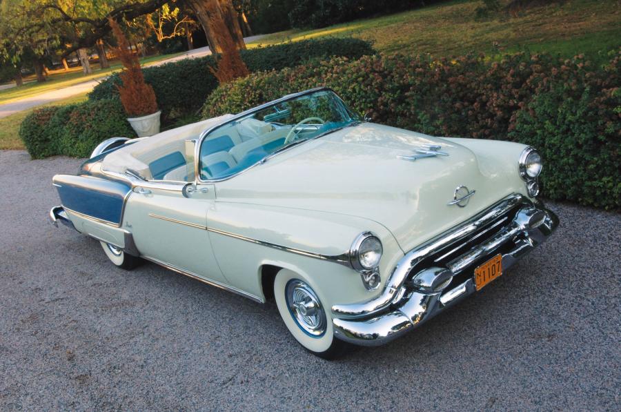  Oldsmobile 98 Fiesta Convertible 1953 года  (фото 78 из 87)